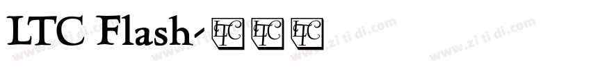LTC Flash字体转换